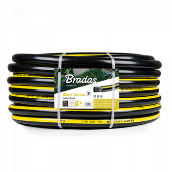 Шланг для полива BLACK COLOUR 3/4" 50м Bradas
