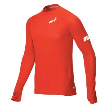 Лонгслів для бігу Inov-8 Base LS червоний чоловічий, XL, (000276.RD.XL)