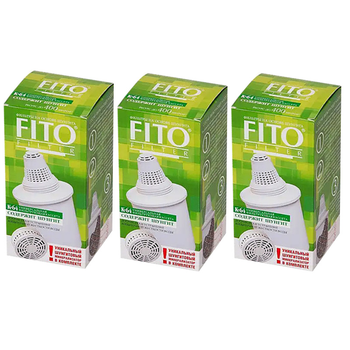Картридж Fito Filter К-64 для фильтров кувшинов Барьер - 3 штуки