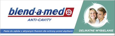 Зубная паста Blend-a-med Анти-кариес Деликатное отбеливание 75 мл (8006540947418)
