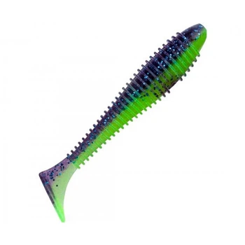 Силікон Keitech Swing Impact Fat 3.3 7 шт/уп Фіолетовий/салатовий (1013-1551.07.12)