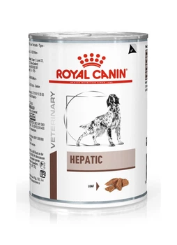 Упаковка вологого корму Royal Canin Hepatic для собак (паштет) 12 шт х 420 г
