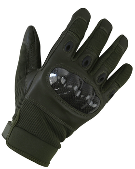 Тактичні рукавички KOMBAT UK Predator Tactical Gloves ML оливковий (kb-ptg-olgr)