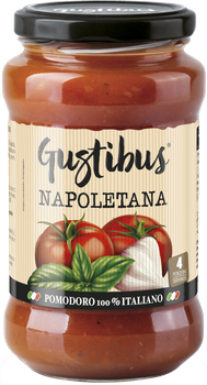 Соус томатный Наполетана Gustibus Napoletana 400 г (8056737783053)