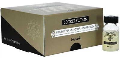 Реструктурирующее лечение волос Nook Magic Arganoil Secret Potion 9 х 10 мл придает блеск и восстанавливает структуру волос