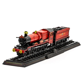 Металлический конструктор 3Д Metal Earth - Harry Potter - Hogwarts Express with Track, MMS477