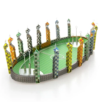 Металлический конструктор 3Д Metal Earth - Harry Potter - Quidditch Pitch, MMS466