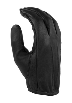 Кожанные форменные перчатки Damascus DYNA-THIN™ UNLINED LEATHER GLOVES W/ SHORT CUFF AND HAIRSHEEP HD20P Medium, Чорний