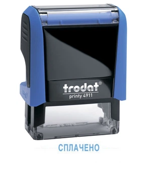 Штамп "СПЛАЧЕНО" Trodat (4911-1.03)