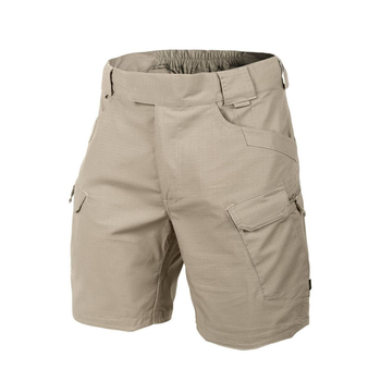 Шорти тактичні чоловічі UTS (Urban tactical shorts) 8.5"® - Polycotton Ripstop Helikon-Tex Khaki (Хакі) S/Regular
