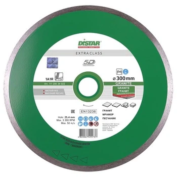 Круг алмазный отрезной Distar 1A1R GRANITE 300 мм гранит (11127034022)