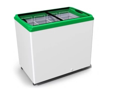 Морозильный ларь с прямым стеклом Juka M300P