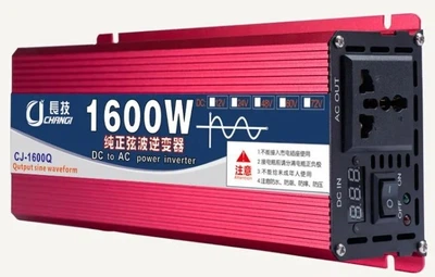 Инвертор Changi 1600Вт 12v-220v чистая синусоида преобразователь напряжения