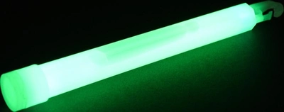 Хімічне джерело світла Cyalume ChemLight 6" GREEN 12 годин (НФ-00000642)
