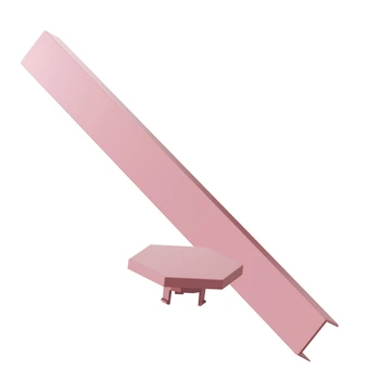 Накладка розовая матовая Nanoleaf Lines Skins - Pink Matte - 9 шт.
