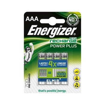 Акумулятор Energizer Recharge Power Plus 700 мАч блистер 4 шт