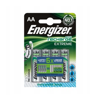 Аккумулятор Energizer Recharge Extreme, AA, 2300 mAh, Ni-MH, блистер 4 шт