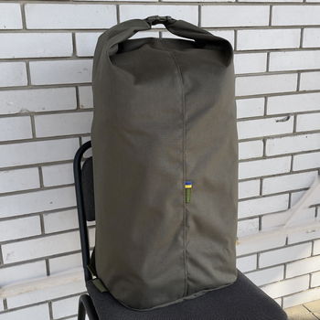 Сумка дорожная тактическая, туристический рюкзак 65 л Олива MELGO влагозащитный вещевой мешок