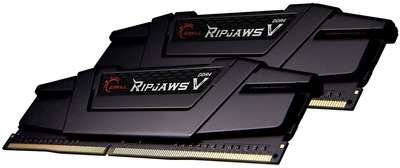 Pamięć RAM G.Skill DDR4-3200 32768MB PC4-25600 (zestaw 2x16384) Ripjaws V Black (F4-3200C14D-32GVK)