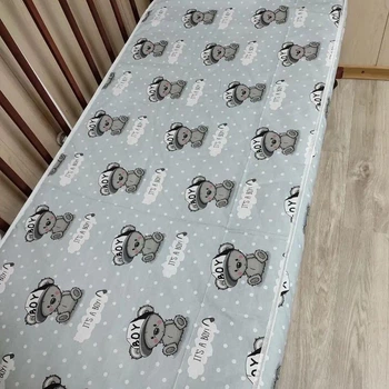 Ортопедичний кокосовий матрац Qvatro в дитяче ліжечко тришаровий (кокос+поролон+кокос) 120х60х7 см (001.10)