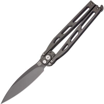 Нож Artisan Kinetic Balisong, D2, G10 Curved black (1823PL-BKC)