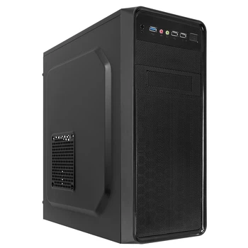 Корпус Crown CMC-611, 450W, Midi tower, ATX/MicroATX/Mini-ITX, 2хUSB 2.0, 1xUSB 3.0, 175х400х411мм,