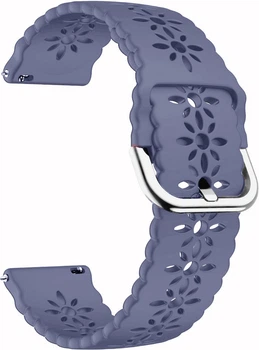 Ремешок Trase Силиконовый (20 мм) Gray Blue (28083-6D)