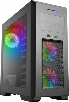 Корпус GameMax M100 Black, 60 Вт (M100-M)