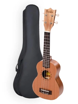 Укулеле BURKS SOPRANO NATURAL 21" с чехлом
