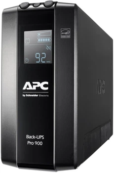 Джерело безперебійного живлення APC Back UPS Pro 900VA/540W, LCD, USB, 6xC13, (BR900MI)