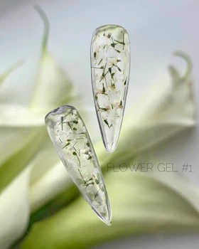 Гель с сухоцветами Crooz Flower Fairy Gel № 01, 5г