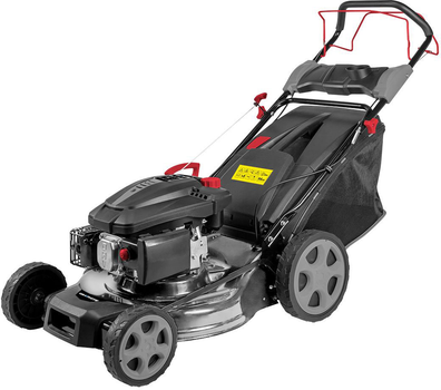 Газонокосилка бензиновая Graphite 2200 Вт 46 см 55 л мульчирование 25-65 мм 31 кг (52G671)