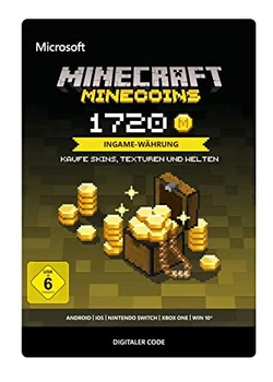 Minecraft Java Bedrock Edition: 1720 Minecoins для ПК (Ключ активації Microsoft)