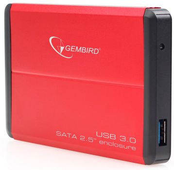 Kieszeń zewnętrzna Gembird na HDD 2,5" USB 3.0 (EE2-U3S-2-R)