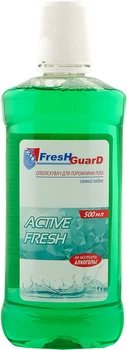 Ополіскувач для порожнини рота Fresh Guard Active Fresh 500 мл (3800031751943)