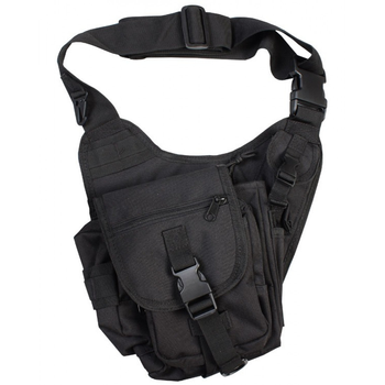 Сумка через плече Kombat UK Tactical Shoulder Bag чорна