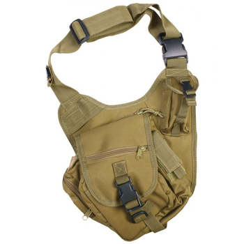 Сумка через плече Kombat UK Tactical Shoulder Bag койот