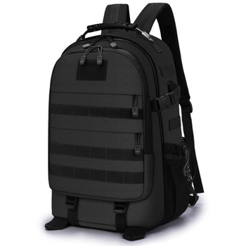 Тактический военный штурмовой армейский рюкзак HardTime 27 литров черный