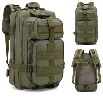 Армейский военный тактический штурмовой рюкзак HardTime 20 литров олива