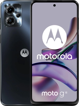 Мобільний телефон Motorola Moto G13 4/128GB Matte Charcoal (PAWV0013PL)