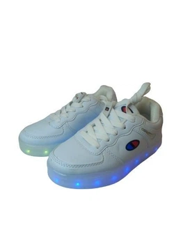Кросівки Bessky 27 16,5см білі з підсвічуванням Led usb 08/02