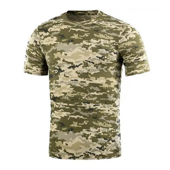 Тактическая футболка Flas; L/48-50; 100% Хлопок. Пиксель Multicam. Армейская футболка.