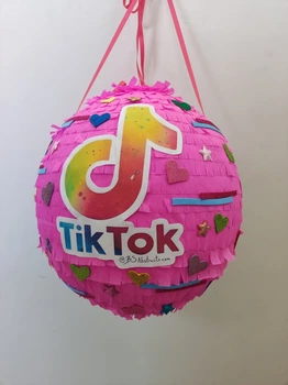 Пиньята Сказочный мир Тик ток TikTok рожева 118см