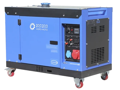 Генератор безшумный дизельный ТАТА JM10000TD 6.5/6.8KW (однофазный, со свечой накала)