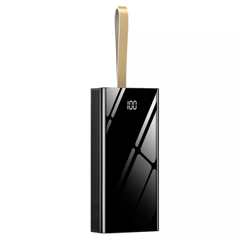 УМБ PowerMe MyCharge3 30000 mAh з вбудованими кабелями та LED ліхтарем