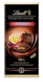Черный шоколад Lindt Maracuja-Chili 150 гр