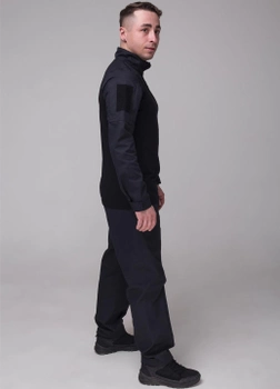 Комплект рубашка убакс и брюки GorLin 48 Черный (БР25/Т44)
