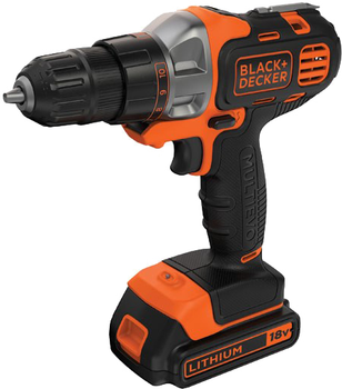 Дриль Black+Decker Black,Orange MT218K-QW