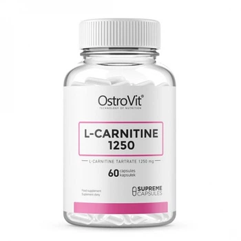 Жироспалювач L-Carnitine 1250, 60 капсул OstroVit (2000002886259)