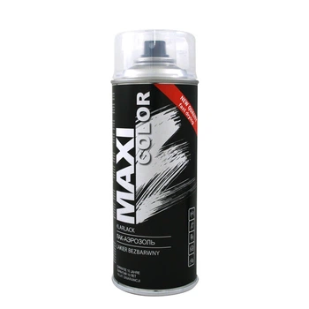 Лак Maxi Color бесцветный глянец 400 мл (MX0005)